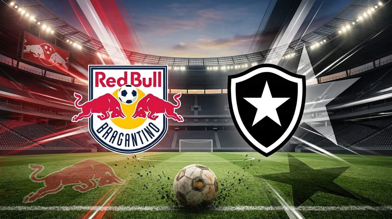 Botafogo vence o Bragantino: confira gols, o lance a lance ao vivo e mais